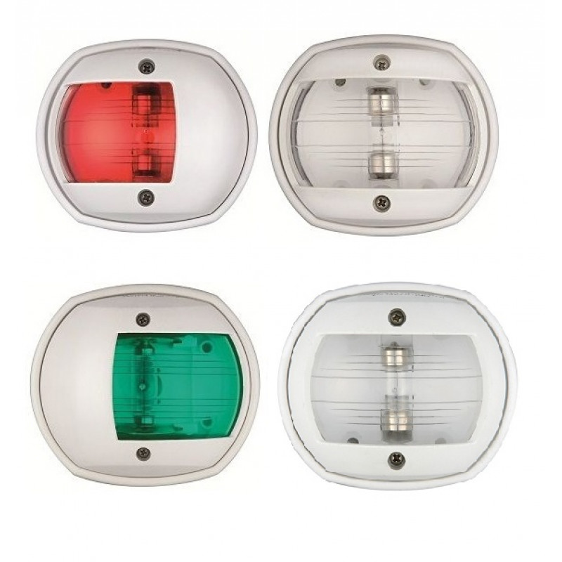 Compact 12 navigation lights